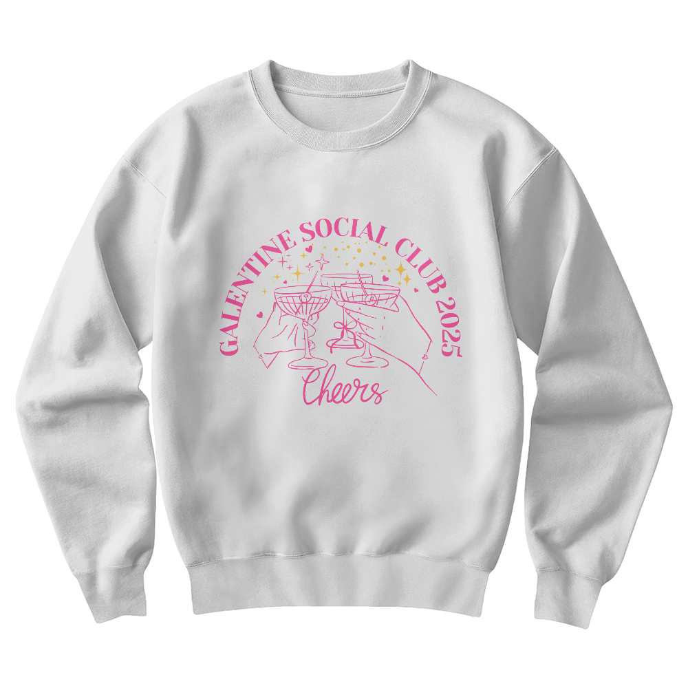 GALENTINE SOCIAL CLUB | VALENTINE'S DAY | GIFTS FOR HER 2025 | T-SHIRT