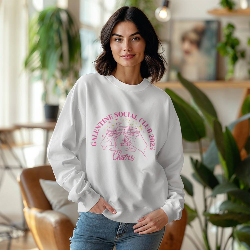 GALENTINE SOCIAL CLUB | VALENTINE'S DAY | GIFTS FOR HER 2025 | T-SHIRT