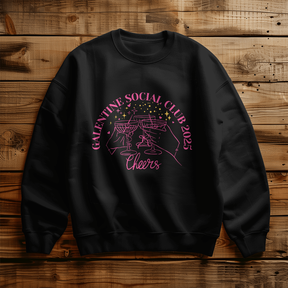 GALENTINE SOCIAL CLUB | VALENTINE'S DAY | GIFTS FOR HER 2025 | T-SHIRT