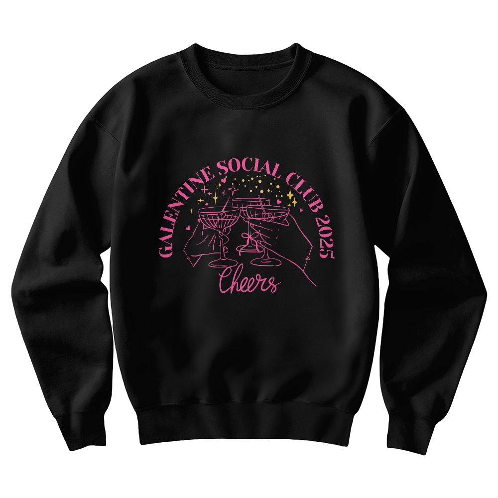 GALENTINE SOCIAL CLUB | VALENTINE'S DAY | GIFTS FOR HER 2025 | T-SHIRT