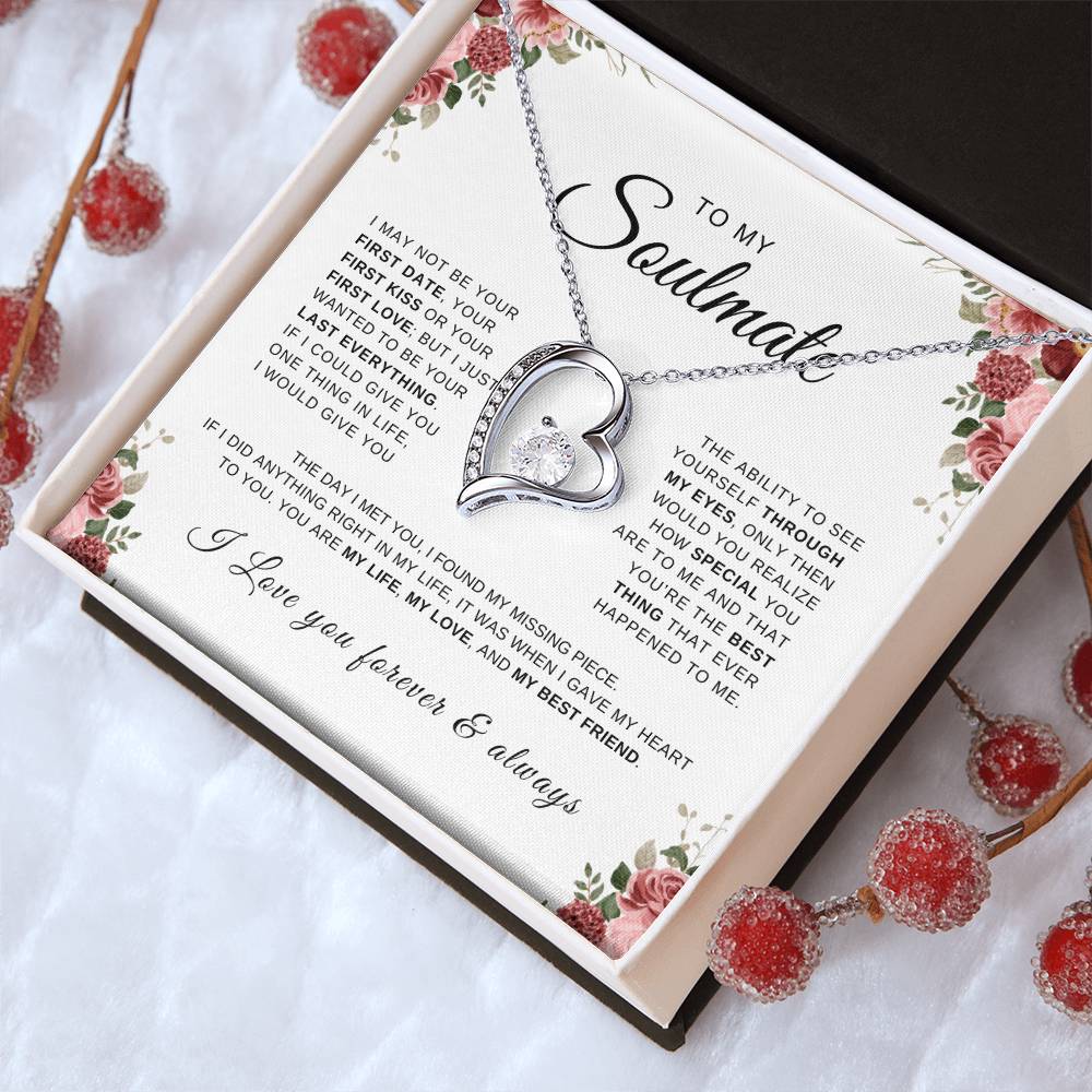 TO MY SOULMATE | FOREVER LOVE NECKLACE | GIFTS FOR HER